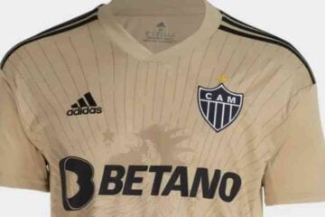 Atlético estreará camisa dourada contra o Cuiabá