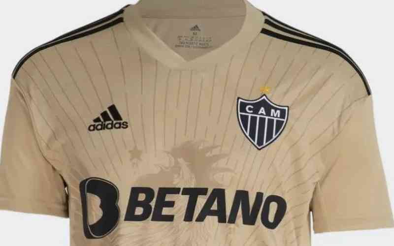 Atlético estreará camisa dourada contra o Cuiabá