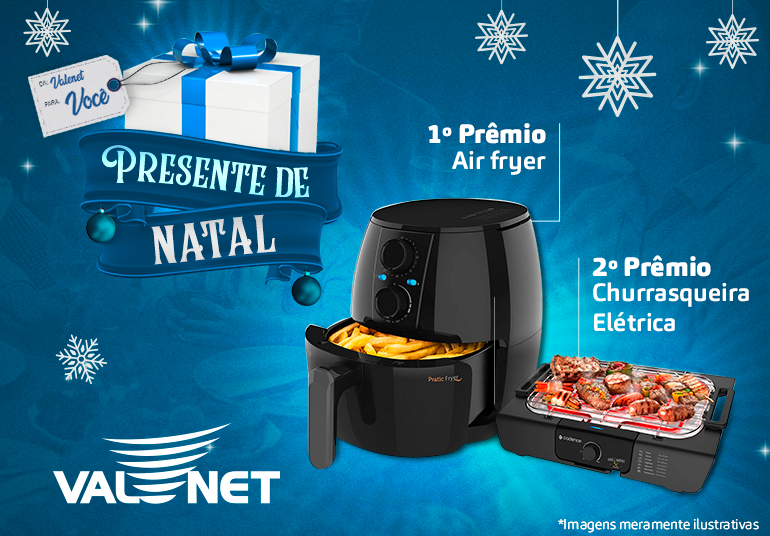 Já pensou em ganhar uma Air Fryer ou Churrasqueira Elétrica?