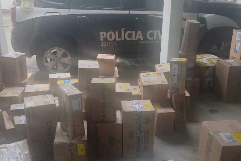 PCMG recupera carga roubada de uma transportadora em Betim