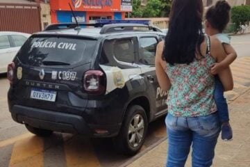 Polícia Civil resgata criança de 2 anos sequestrada pelo pai