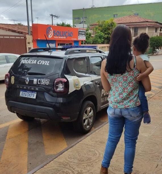 Polícia Civil resgata criança de 2 anos sequestrada pelo pai