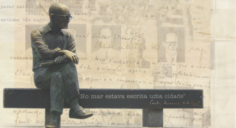 Em homenagem a Drummond, Prefeitura de BH inaugura “Drummond no Horizonte”