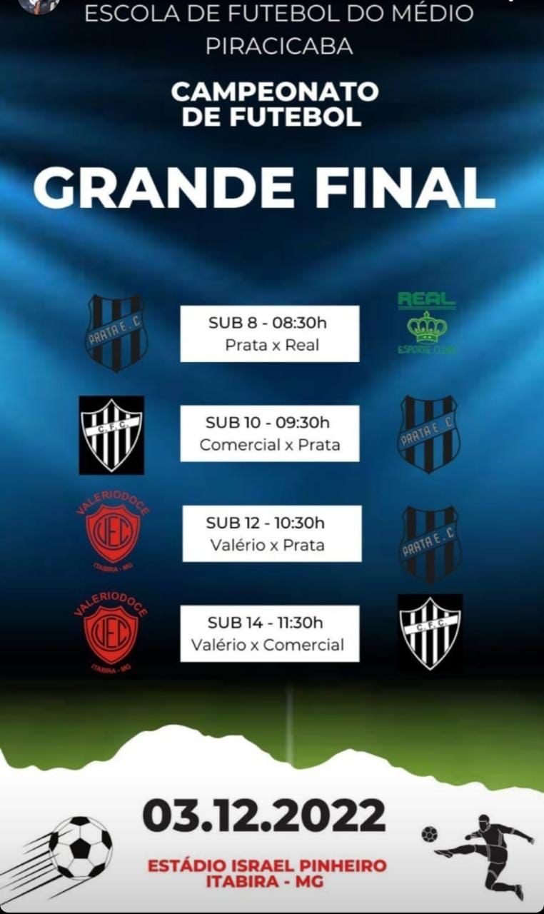 Estádio Israel Pinheiro recebe torneio de escolinhas de futebol; Valério está na decisão do sub-12 e sub-14