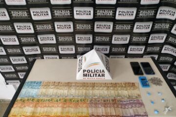 Polícia Militar prende dois homens por envolvimento com o tráfico de drogas em João Monlevade