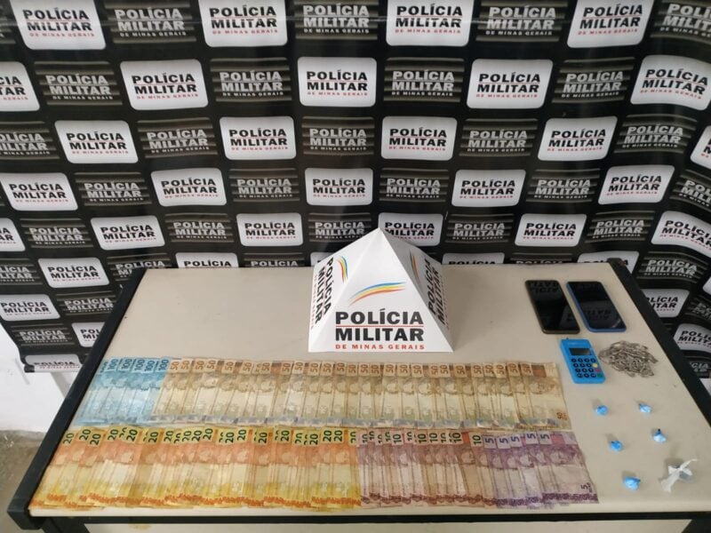 Polícia Militar prende dois homens por envolvimento com o tráfico de drogas em João Monlevade