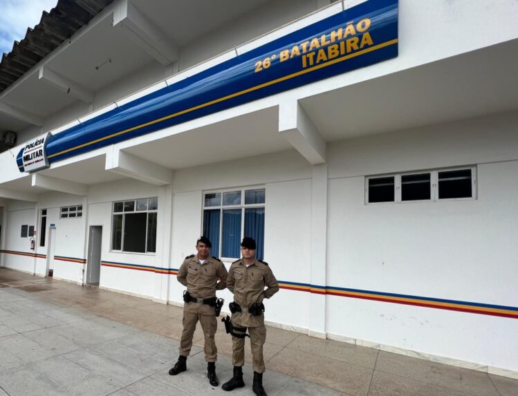 Polícia Militar recebe novos aspirantes em Itabira