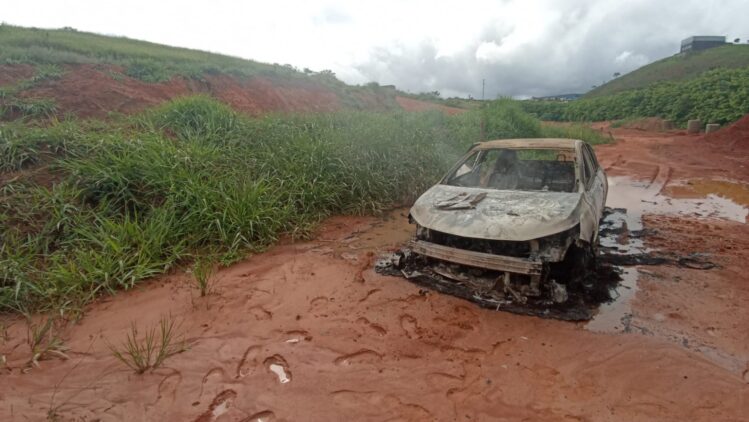 Ônix usado em homicídios é encontrado carbonizado no Gabiroba
