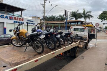 Barão de Cocais: Polícia Militar realiza operação contra a prática do “rolezinho” e apreende cinco motos