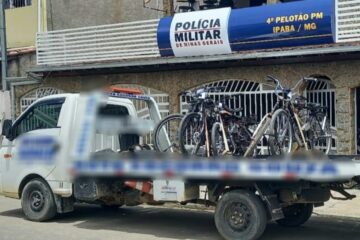 Polícia Militar de Ipaba intensifica fiscalização de bicicletas motorizadas