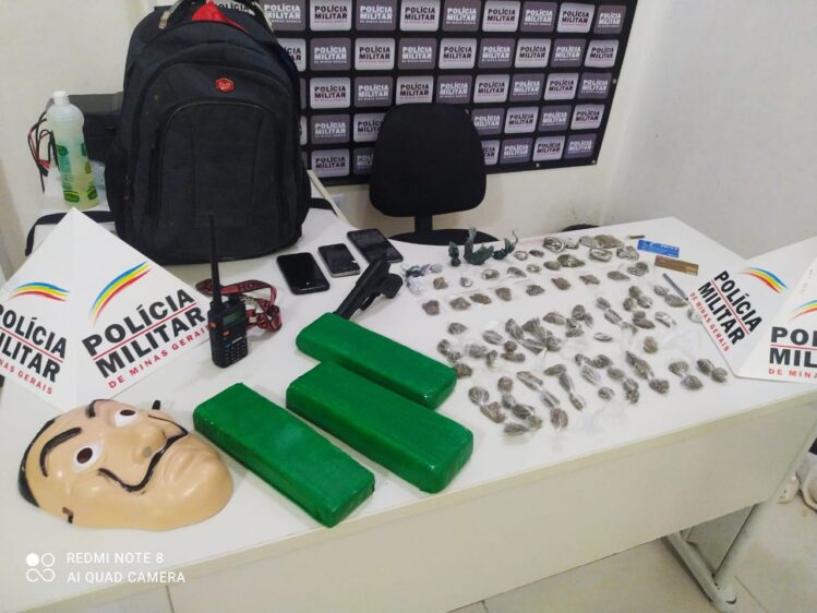 Briga entre pai e filho termina com apreensão de drogas em Itabira