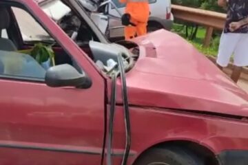 Betim: acidente na BR-381 causa congestionamento de 5 quilômetros