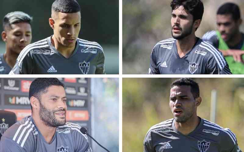 Preparador projeta retornos de Arana, Rabello, Hulk e Kardec no Atlético