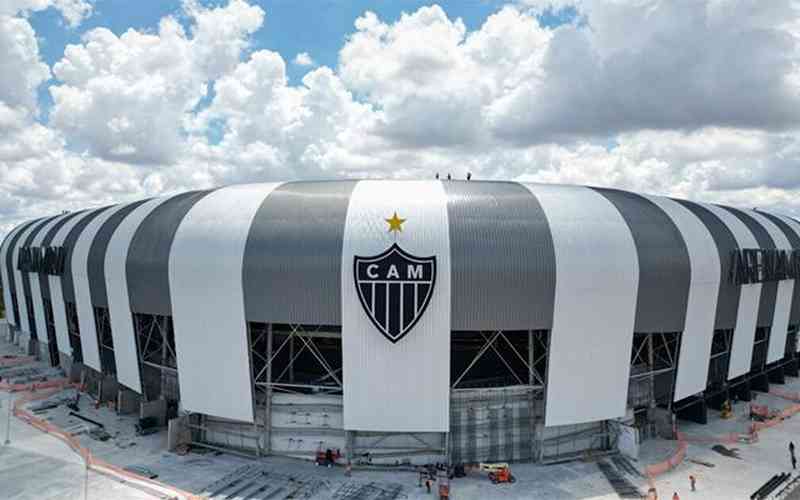 Arena MRV tem 92% das obras concluídas; veja detalhes
