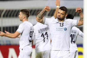 Carlos, ex-Atlético, é vice-artilheiro da nova liga de CR7