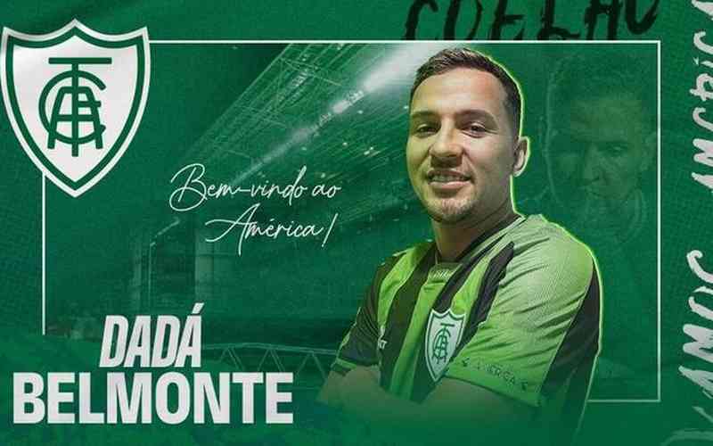 América anuncia a contratação de Dadá Belmonte, ex-Goiás