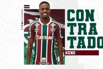 Fluminense anuncia a contratação do atacante Keno, ex-Atlético
