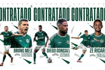 Goiás anuncia três contratações e chega ao 11º reforço para 2023
