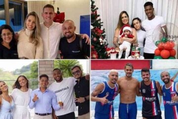 Fotos da última semana de férias dos jogadores do Cruzeiro