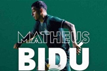 Ex-Cruzeiro, Matheus Bidu renova com o Guarani até 2024