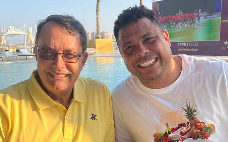 Cruzeiro: Ronaldo e Pedrinho se reúnem por mais de duas horas no Catar