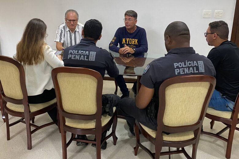 Prefeito de Monlevade recebe representantes da Segurança Pública estadual