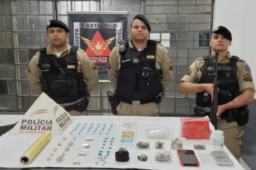 Polícia Militar prende homem que vendia drogas a universitários