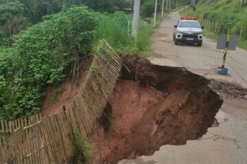 Atenção! Avenida Brasília está totalmente interditada em Monlevade