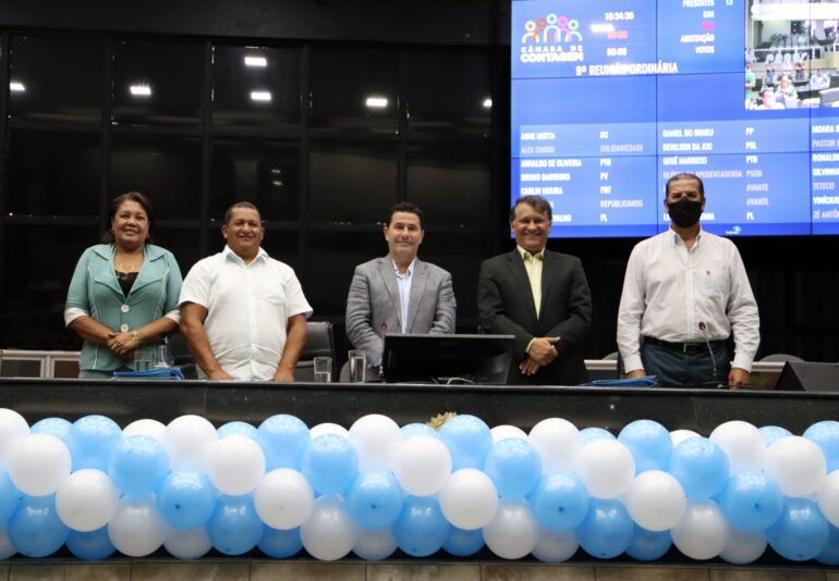 Mesa Diretora da Câmara Municipal de Contagem vai para mais um biênio