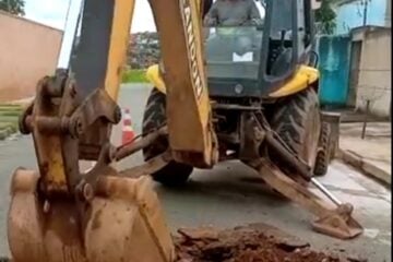 Itabira: Saae realiza manutenção na rede de água e abastecimento é suspenso no Colina da Praia