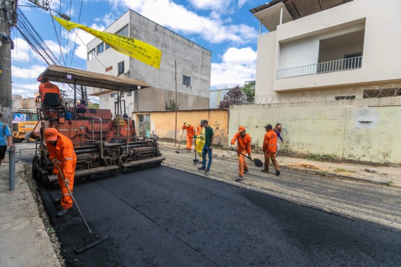 Ipatinga: obra de recapeamento muda trânsito no bairro Vila Celeste