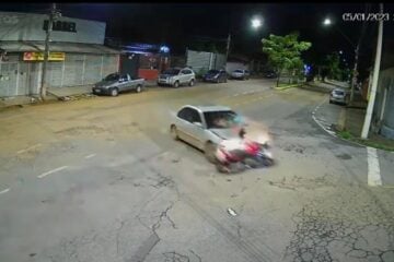 Motorista foge sem prestar socorro após provocar acidente na Avenida Ipiranga