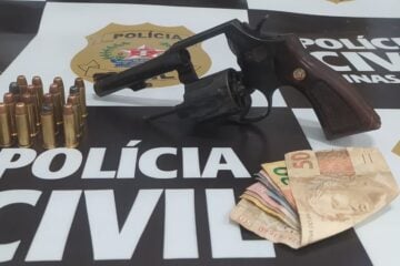 Homem investigado por tráfico é preso com revólver em Itabira