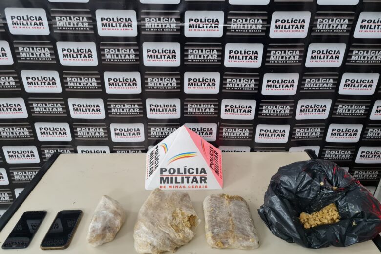 Casal é preso por tráfico após perseguição em Nova Era