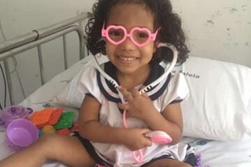 Mãe organiza rifa para custear tratamento de leucemia da filha de 3 anos