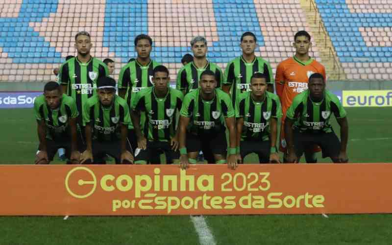 América vence Bragantino com golaço e se classifica às quartas da Copinha