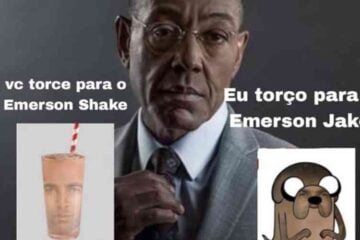 Jake ou Shake? Batalha de memes com nome de Emerson Sheik viraliza