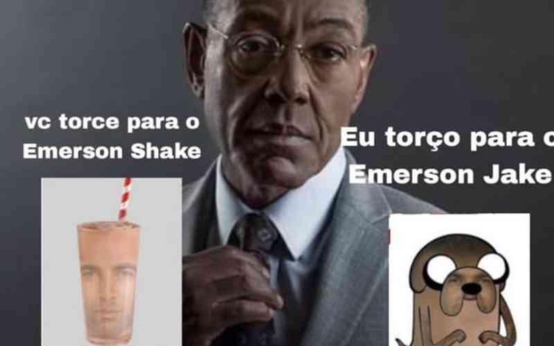 Jake ou Shake? Batalha de memes com nome de Emerson Sheik viraliza