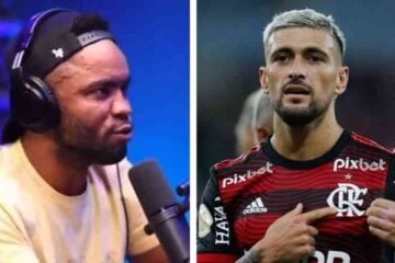 Carlos Alberto volta a provocar Arrascaeta: ‘Reserva no Cruzeiro’