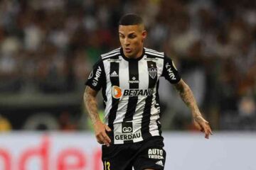 Atlético-MG informa nova lesão e Guilherme Arana vira desfalque contra Bucaramanga