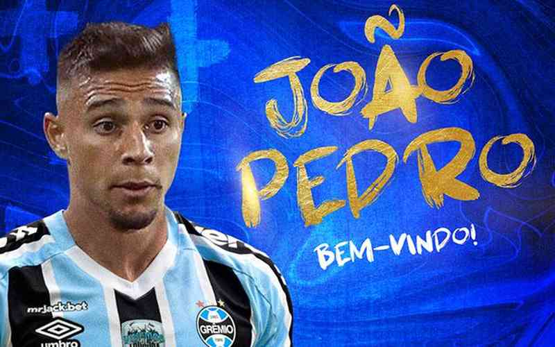 Grêmio oficializa a contratação de João Pedro, décimo reforço para 2023