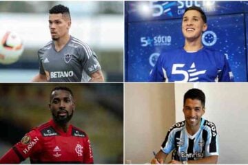 Mercado do futebol começa com grandes contratações em times brasileiros
