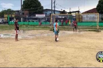 Grupo invade jogo de futebol amador em Manaus e mata três durante live