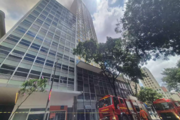 19 andares do Othon Palace foram atingidos em incêndio; funcionário sofreu queimaduras de segundo grau