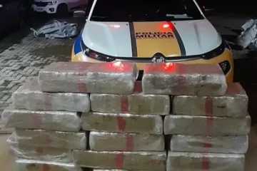 Polícia Rodoviária apreende mais de 400 quilos de maconha