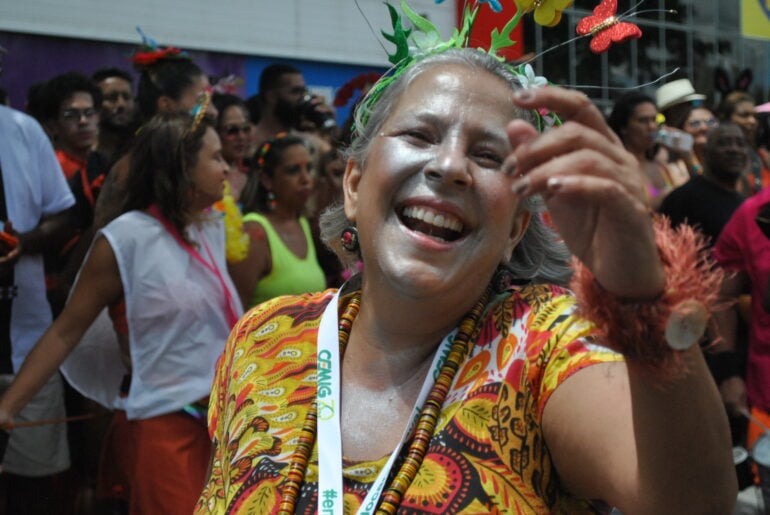 Confira a galeria de fotos da segunda-feira (20) do Carnaval de Belo Horizonte