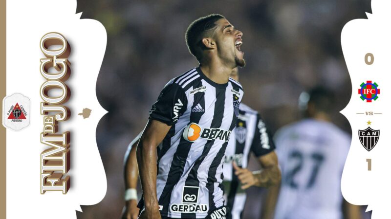 Galo sofre, mas marca no fim e derrota Ipatinga no Campeonato Mineiro