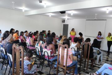 Monitoras do Rota participam de curso de formação em Monlevade
