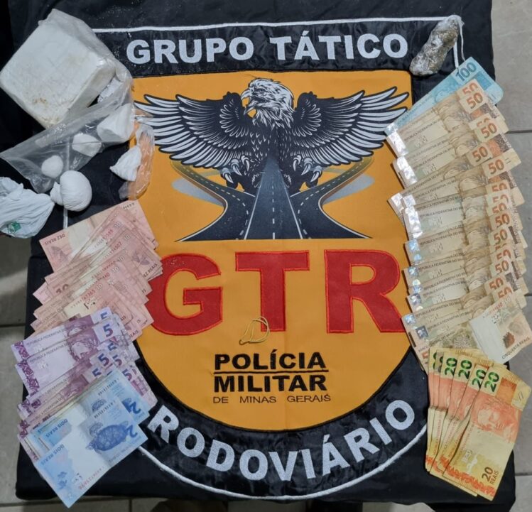 Tático Rodoviário apreende drogas que vinham para Itabira