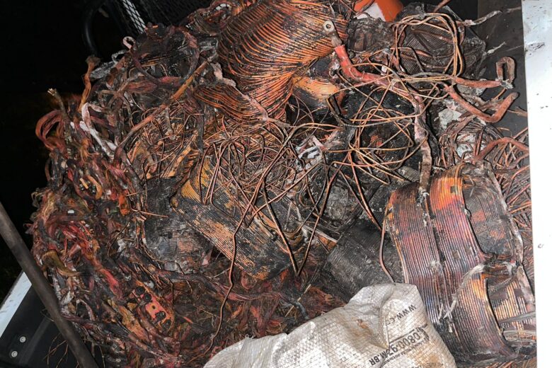 PM recupera mais de meia tonelada de cobre furtado da Vale